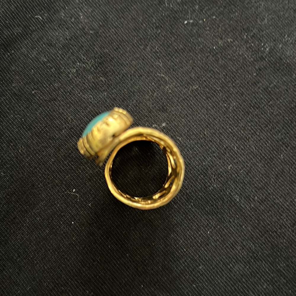 Turquoise Adjustable ring - Picture 9 of 11